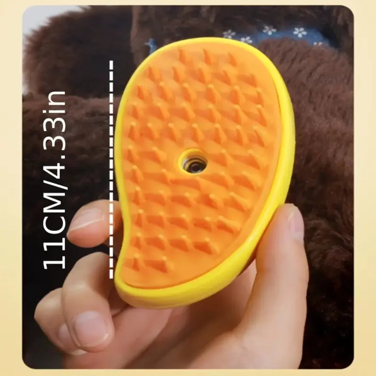 SteamPurr Massaging Brush