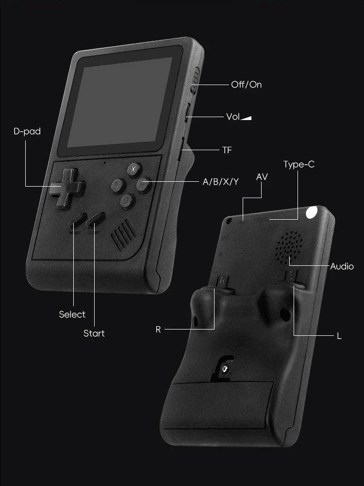 GameVault Classic 300 – Portable Emulator Console