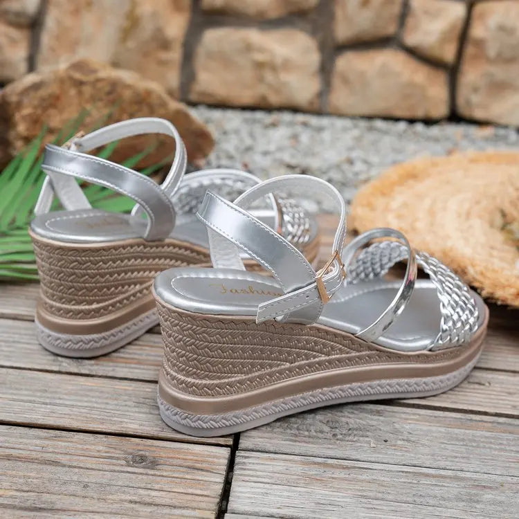 EleganceRise Wedge Sandals – 2025 Edition