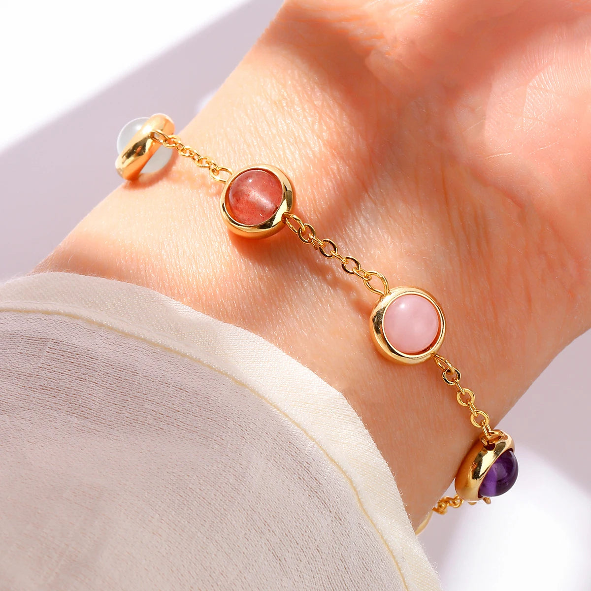 VivaLuck Stainless Crystal Charm