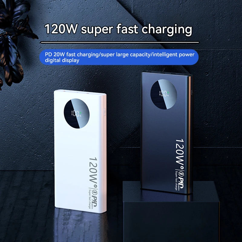 Batería externa Xiaomi de alta capacidad de 120 W y 50 000 mAh: carga ultrarrápida para todos los dispositivos