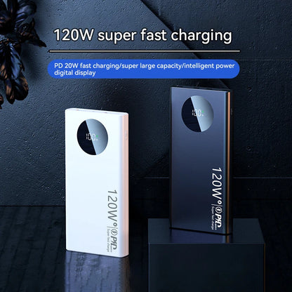 Batería externa Xiaomi de alta capacidad de 120 W y 50 000 mAh: carga ultrarrápida para todos los dispositivos